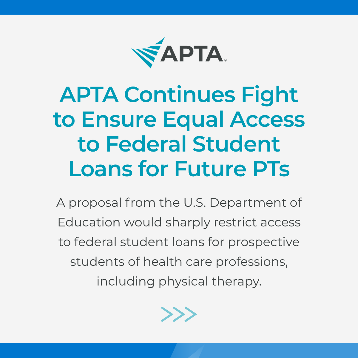 American Physical Therapy Association (APTA) tweet media