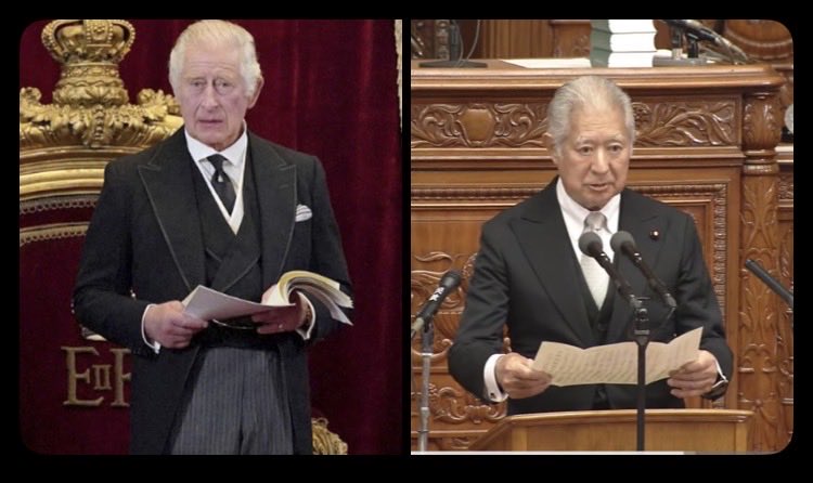 チャールズ英国王そっくりと言われてる森英介衆院議長⬇️
今年はイースター挨拶しないなんてけしからんと多数声が上がってたので動画見たら、二人は顔だけじゃなくて声も激似だったわ
イギリスのお人も同意見なんだろうか