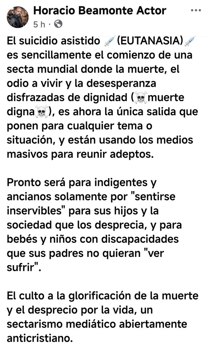 Horacio Beamonte tweet media