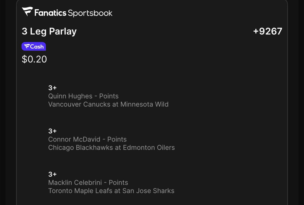 Spence ⚡️| Sports Betting tweet media