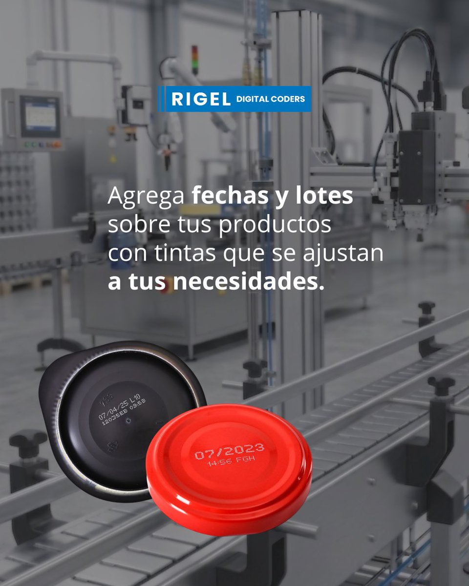 Rigel_ecuador's tweet image. Conoce cómo lograr codificaciones nítidas y duraderas sobre tus empaques oscuros👇🏻👇🏻👇🏻

#trazabilidad #handheldprinter #Inkjet #tinta