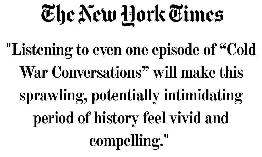 Cold War Conversations Podcast tweet media