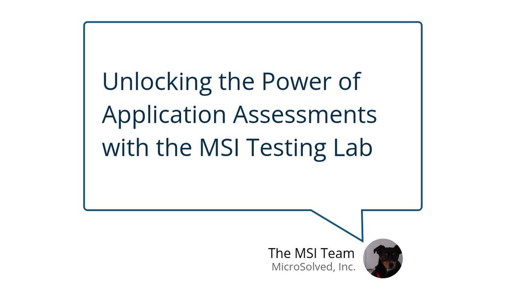 MicroSolved, Inc. tweet media