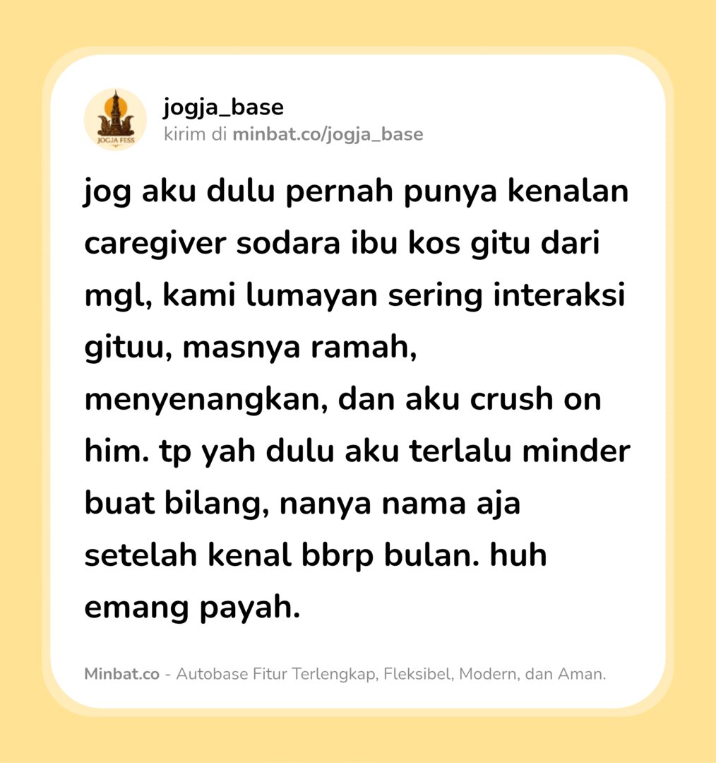 JOGJA FESS | KIRIM FESS CEK PINNED tweet media