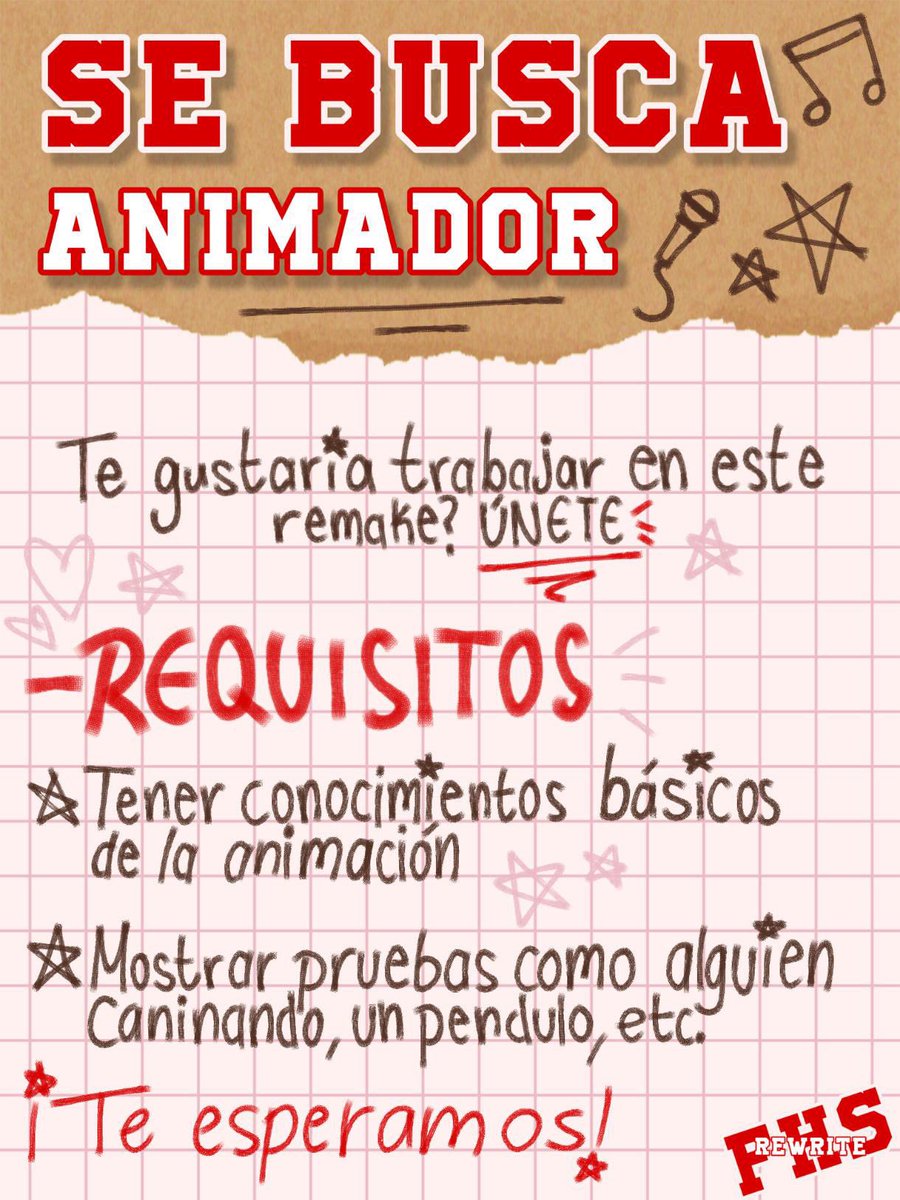 FHSRemake2026's tweet photo. ¿Quieres trabajar en este increíble remake? Pues hoy es tu día de suerte! Si eres un animador contáctate con nosotros por dm, buscamos pruebas de animación como lo serían: gente corriendo, pendulo en movimiento, etc...
#FNAF #fhstwt #fnafhs #FHSRewrite #FHS10AÑOS https://t.co/JswTFdwrEK