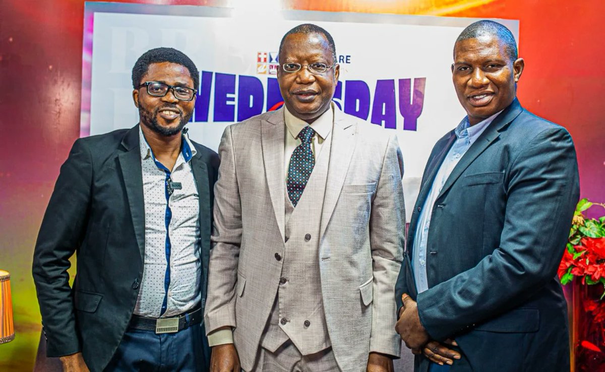 FoursquareNigr's tweet image. Yesterday, we had the privilege of receiving the Chairman of the Holy Spirit Refreshing Vigil, Rev. Friday Obende, on Wednesday Live.

From everything he shared, one thing is very clear, nobody has any excuse not to be at the Holy Spirit Refreshing Vigil this Friday.🔥