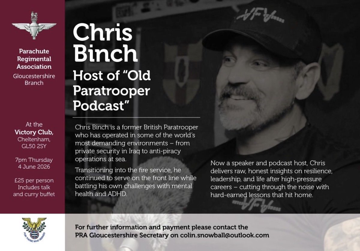 THE OLD PARATROOPER PODCAST tweet media