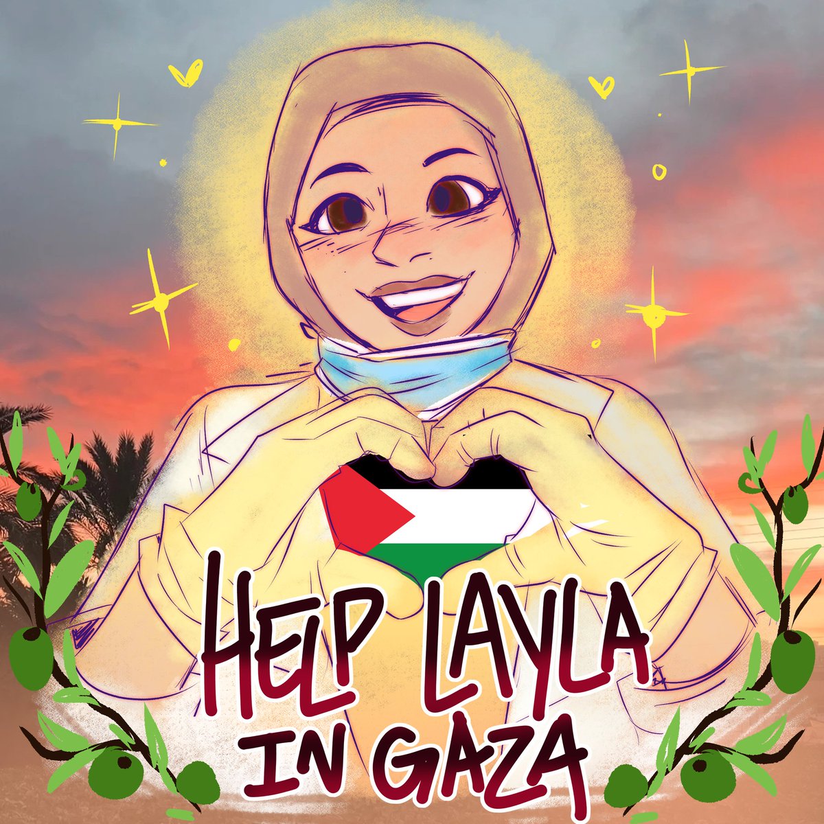 Layla in Gaza tweet media