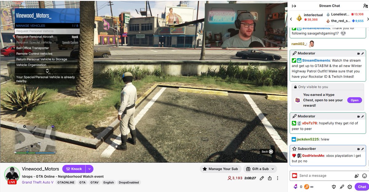 We're still live on Twitch!

Come and get that $$$

Twitch.tv/vinewood_motors