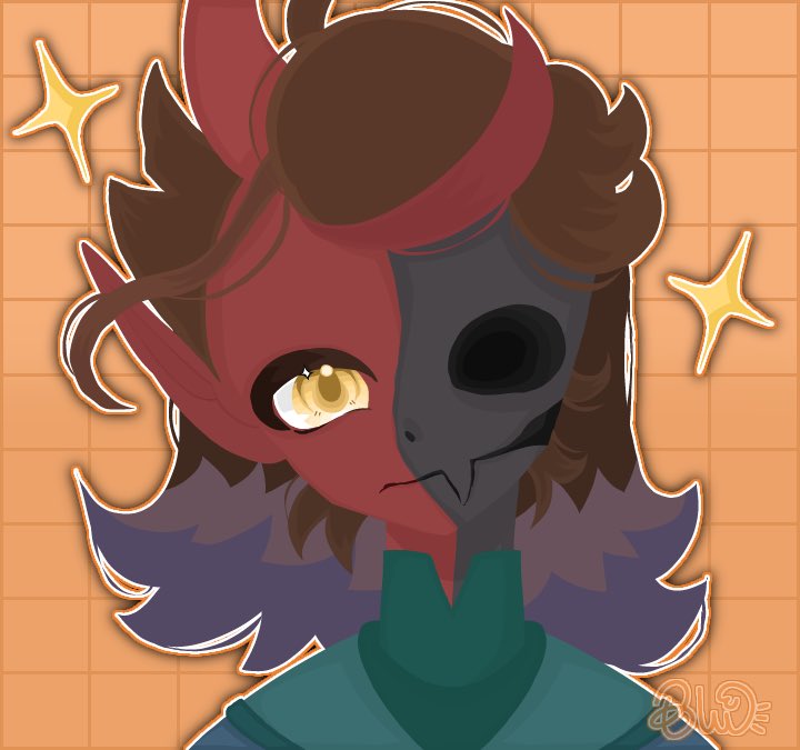 Made this for  (<a href="/EridianThat0ne/">That0neEridian</a>) 🧡🌒

Solo Art! 🖌️🎨

Thank you for letting me draw your Reaper SMP S4 Character!