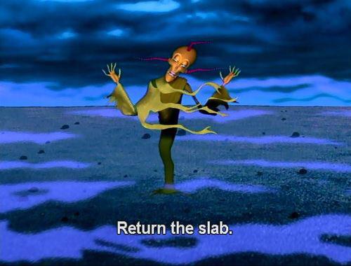 This scene from Courage the Cowardly Dog gave me nightmares in childhood
why was this even allowed on tv? 💀