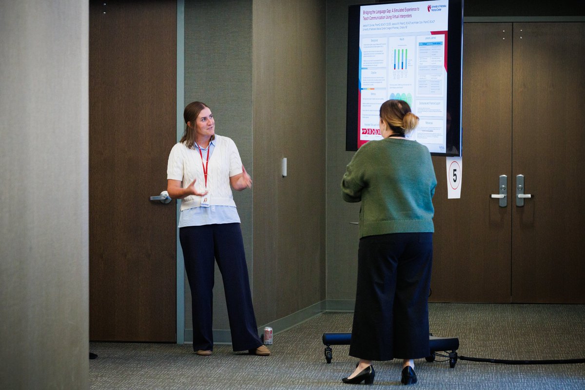 UNMC_IAE's tweet photo. What a beautiful space to hold a digital poster session! Thanks to @UNMC_iEXCEL for hosting our @UNMC_IAE Spotlight on Scholarship for 2026. Thanks to all who shared their latest innovations. @unmc https://t.co/ZMFgiHMoyd