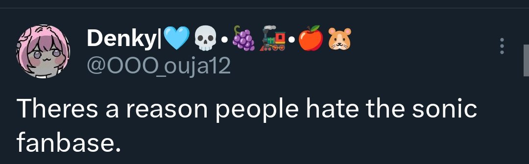 Denky|🩵💀•🍇🚂•🍎🐹 tweet media