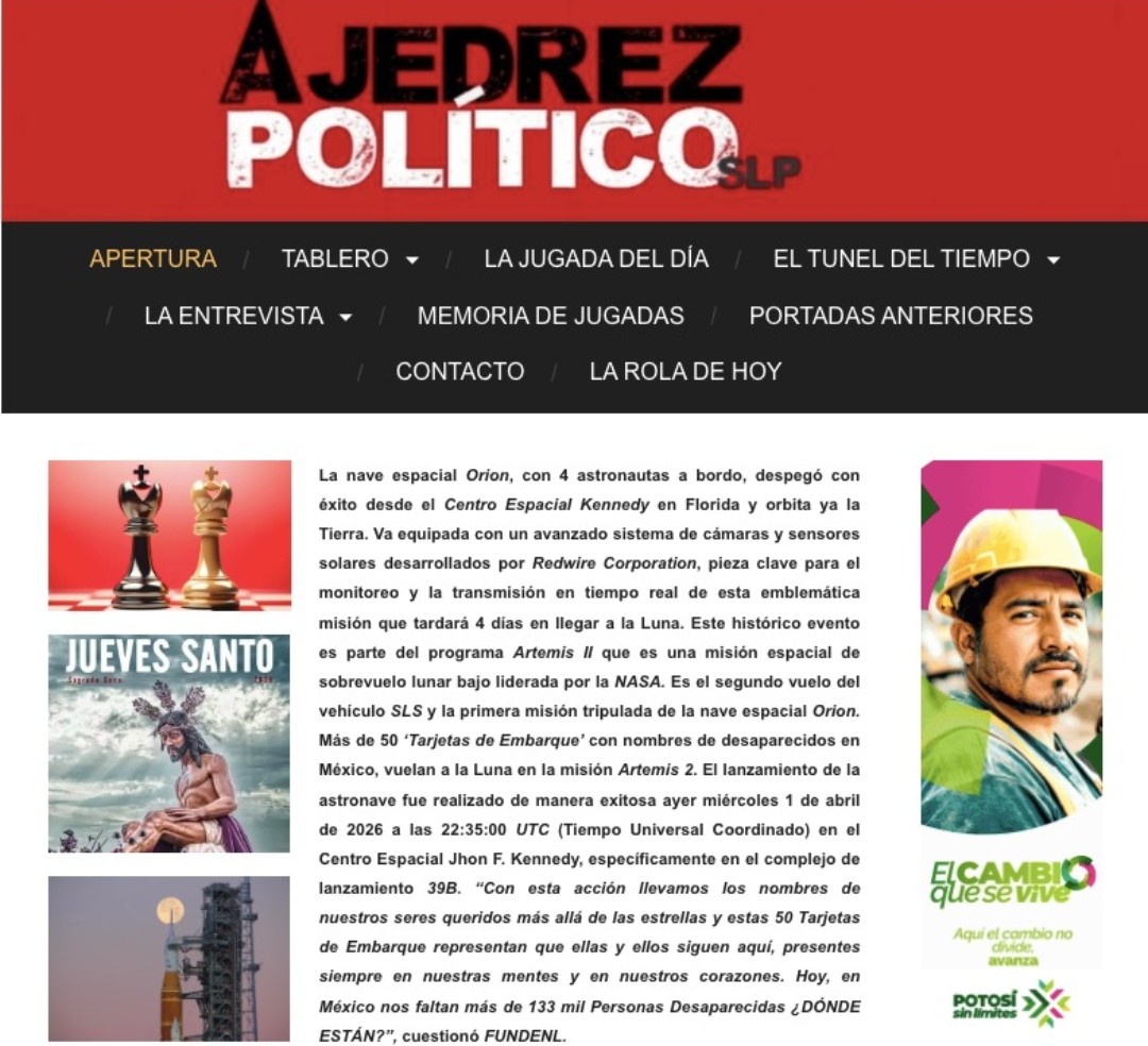 Ajedrez Político SLP tweet media