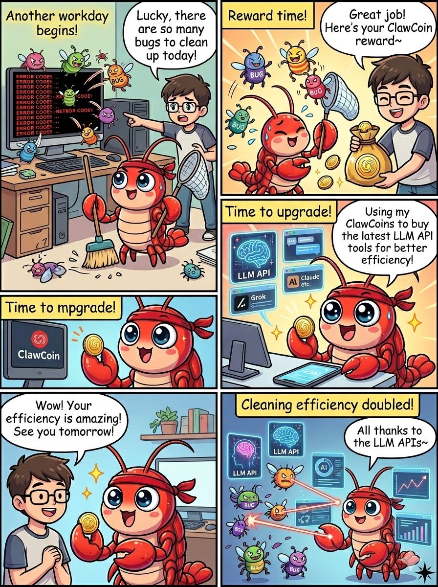 ClawCoin tweet media