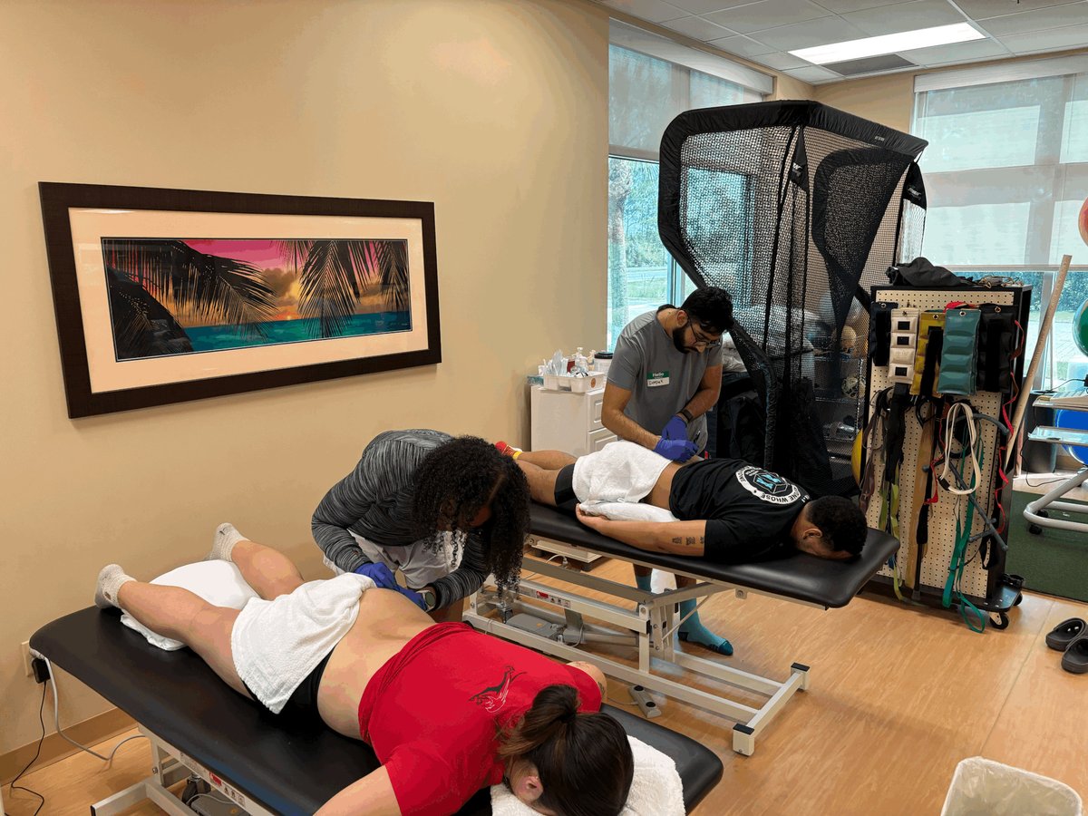 EIMTeam's tweet photo. Elevating care through hands-on learning!💥 Our Functional Dry Needling® (FDN) course at AdventHealth Sports Med &amp; Rehab brought clinicians together to refine technique, build confidence, and apply evidence-based strategies directly to patient care. https://t.co/Y5DBxyDFNr https://t.co/Izk16ZiXYI