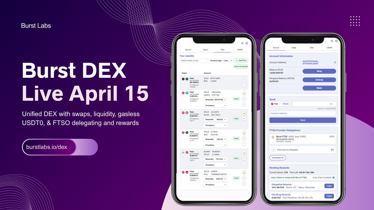 Burst Labs ☀ Flare, Songbird tweet media