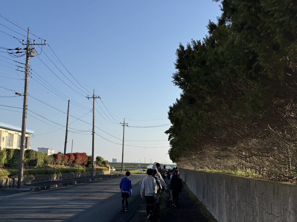 AmiFunto's tweet photo. [Jr.ユース]
中1春合宿.14
おはようございます☀
天気よく、元気もよいです！ https://t.co/owxLt38nhE