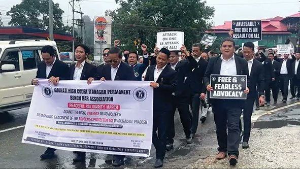 arunachaltimes_'s tweet image. (#Lawyers stage #protest over #attack on colleague)
The Arunachal Times - arunachaltimes.in/index.php/2026…
