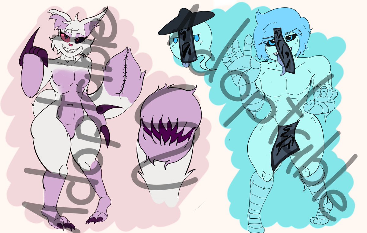 Nunca eh tratado de vender nada por aquí, pero veamos que tal ...

25 usd cada uno ewe

#Adopt #Oc #furryadopt #furrycommision #furry_oc #furryfandomart