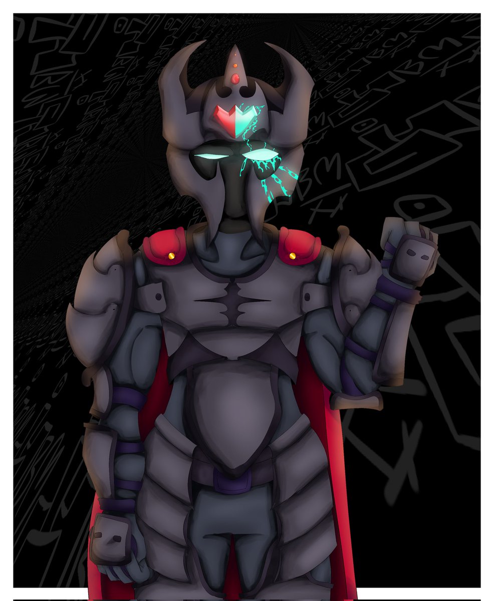 BomBom34_'s tweet photo. Un pequeñ dibujo de El Caballero de Netherite :bbb
#farfadox #fanart #netherite :³ https://t.co/hrksJskrVJ