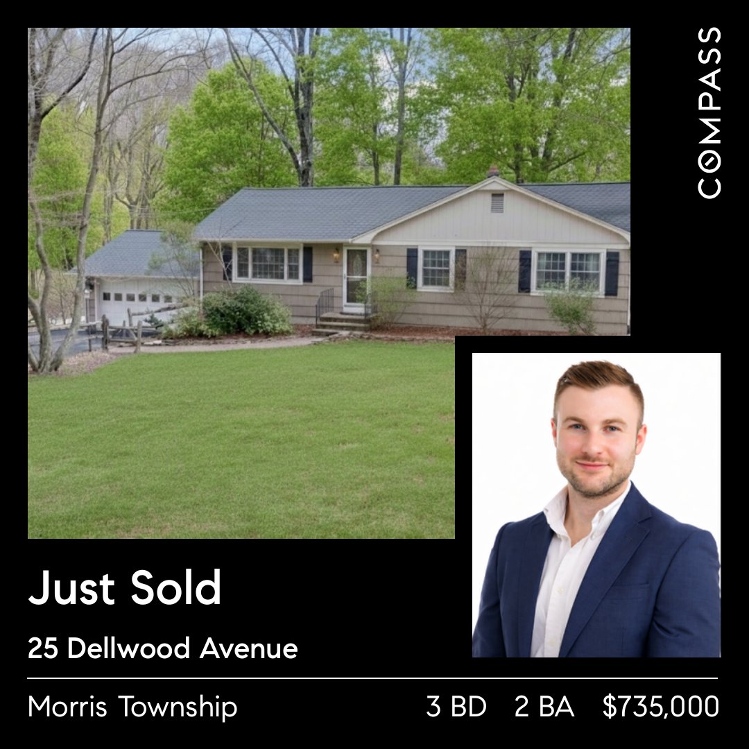 RickKolek's tweet photo. Just Sold 🎉🏡
25 Dellwood Ave in Morris Twp!

Great house… and even better clients who’ve become friends ❤️ So happy for them and this next chapter!!

#JustSold #MorrisTwp #NJRealEstate https://t.co/rkw62tQM0Y