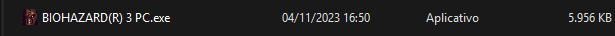 ORyanRed's tweet photo. @JulianoVoelker dai pronto, é suposto a funciona, tu não vai mais iniciar pela steam, vc vai iniciar pelo "BIOHAZARD(R) 3 PC"

por algum motivo ta tendo um bug q sempre que eu tento configurar pra steam iniciar esse launcher ele fica sem som, mas o aplicativo funciona normal https://t.co/t0b7XS5vSr