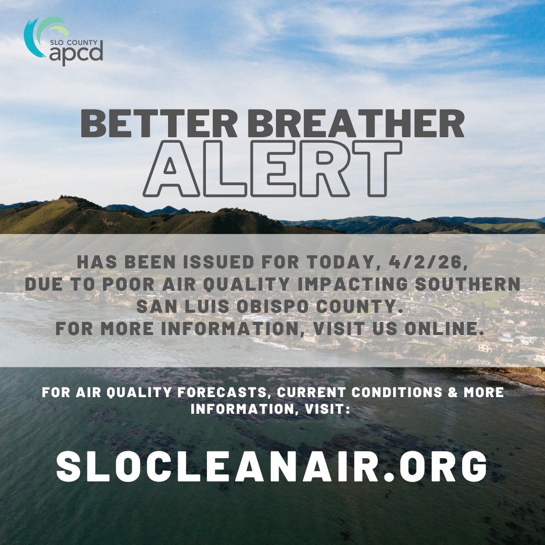 SLOCleanAir tweet media