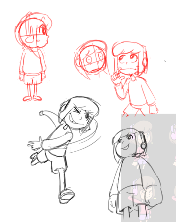 IBNVintage's tweet photo. melodii drawing practice https://t.co/CTPI2rAvin