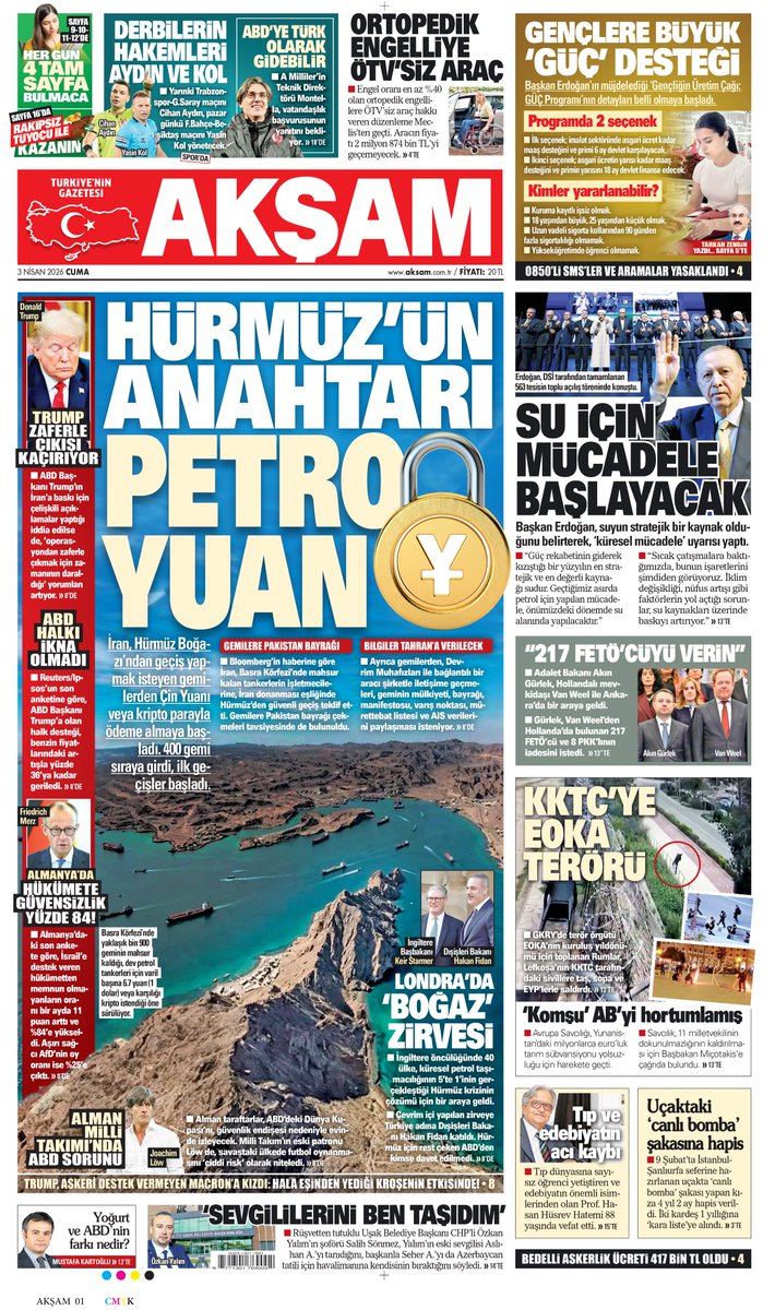 Akşam Gazetesi tweet media