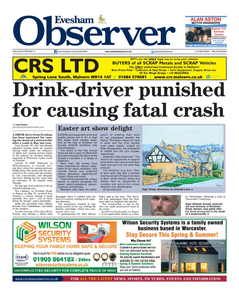 Evesham Observer tweet media