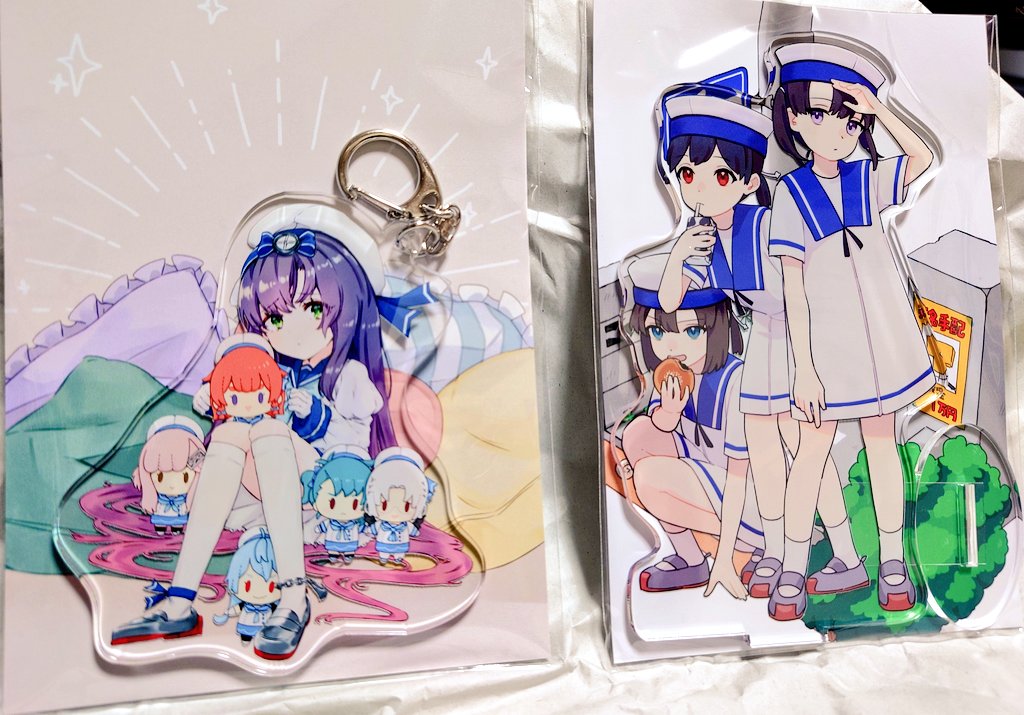 アクキーとアクスタ、無事に! 