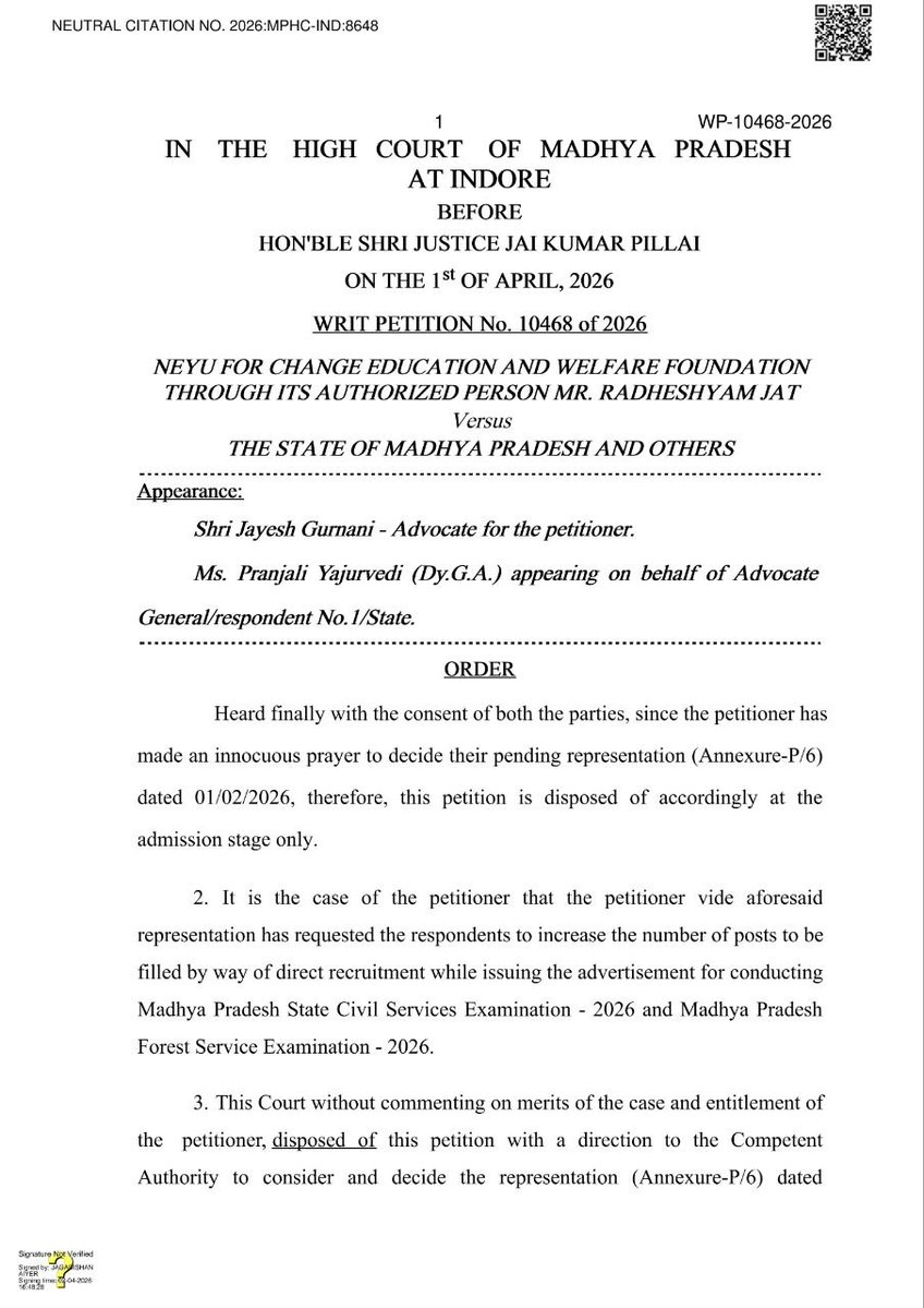 NEYU MADHYAPRADESH tweet media