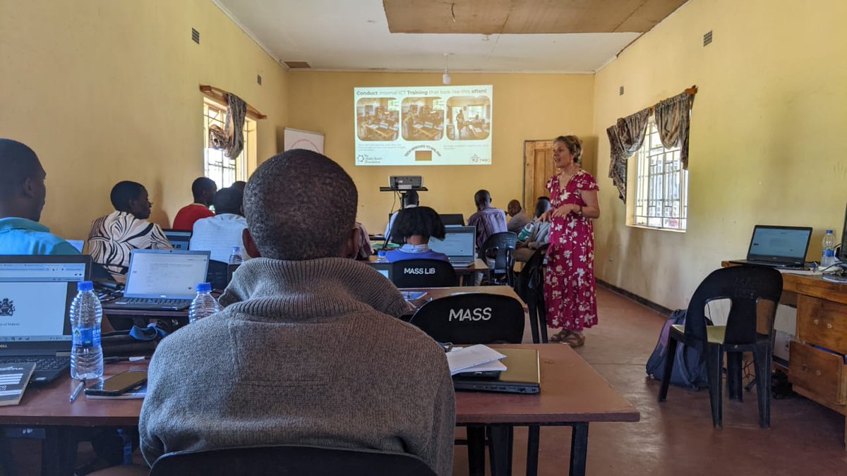 TechK252452's tweet photo. Huge day for Tech Bridges to Malawi as we conducted a CPD for our central cluster of 7 partnering schools.
Empowering teachers to lead the digital revolution, proudly funded by The Hardy Bunch Foundation. 🚀
#TechBTM #K2TASO #Dowhardy #Unconnected #turingtrust #ZorinOs #Xulendo https://t.co/aFmd9VYUAz