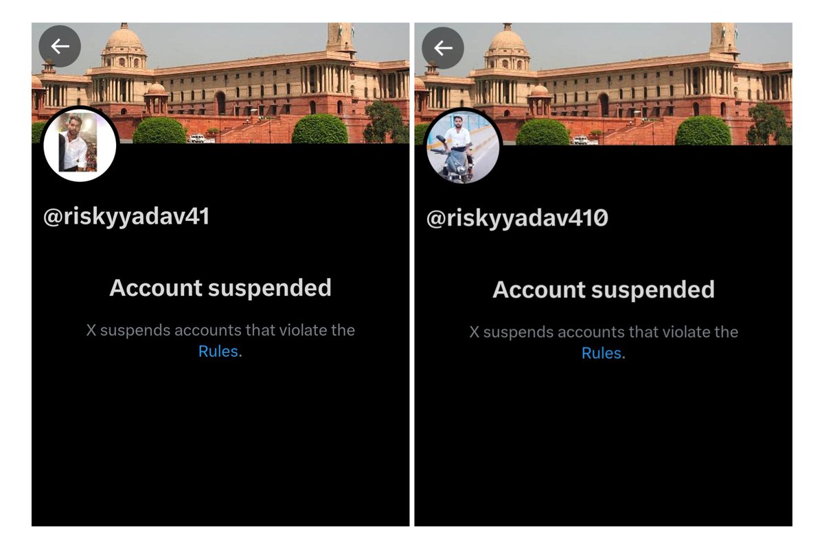 जिनकी आवाज बुलंद है और दूर तक जाती है उन सबकी आवाज दबाई जाएगी इस सरकार में आज हमारे भाई <a href="/riskyyadav41/">Risky Yadav</a> का अकाउंट सस्पेंड हो गया l 
सरकार को देश में तानाशाही घोषित कर देना चाहिए l 💔