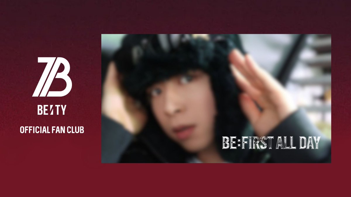 BE:FIRST tweet media