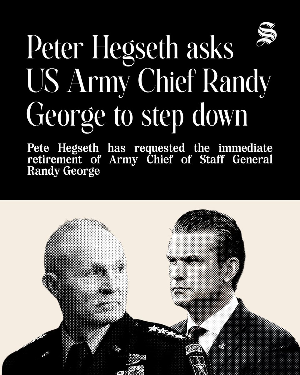 United States Secretary of War #PeteHegseth has requested the immediate ...