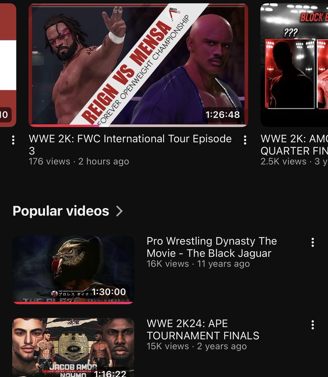 WhosAv_'s tweet photo. It’s very surreal how a show I was apart of is a click above the black jaguar movie/on the same channel. The 12 year old me that first found out about this hobby is very happy. Also thank you to TJ for doing the match. It’s very awesome when ppl catch my influences spot on. https://t.co/B27Pfx2qGY
