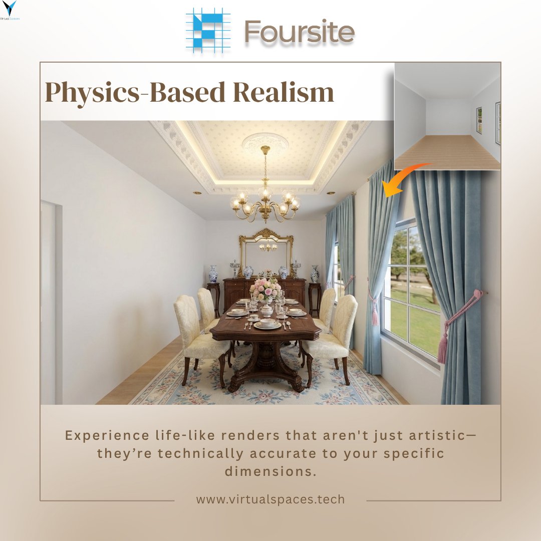 Architectural Intelligence > Random AI. 

Foursite builds precise 3D shells from JPEGs respecting every wall, window, and door. No hallucinations, just locked-in layouts and physics-based realism. 🚀

Sign up: virtualspaces.tech

#AI #PropTech #2Dto3D #Foursite #Architecture