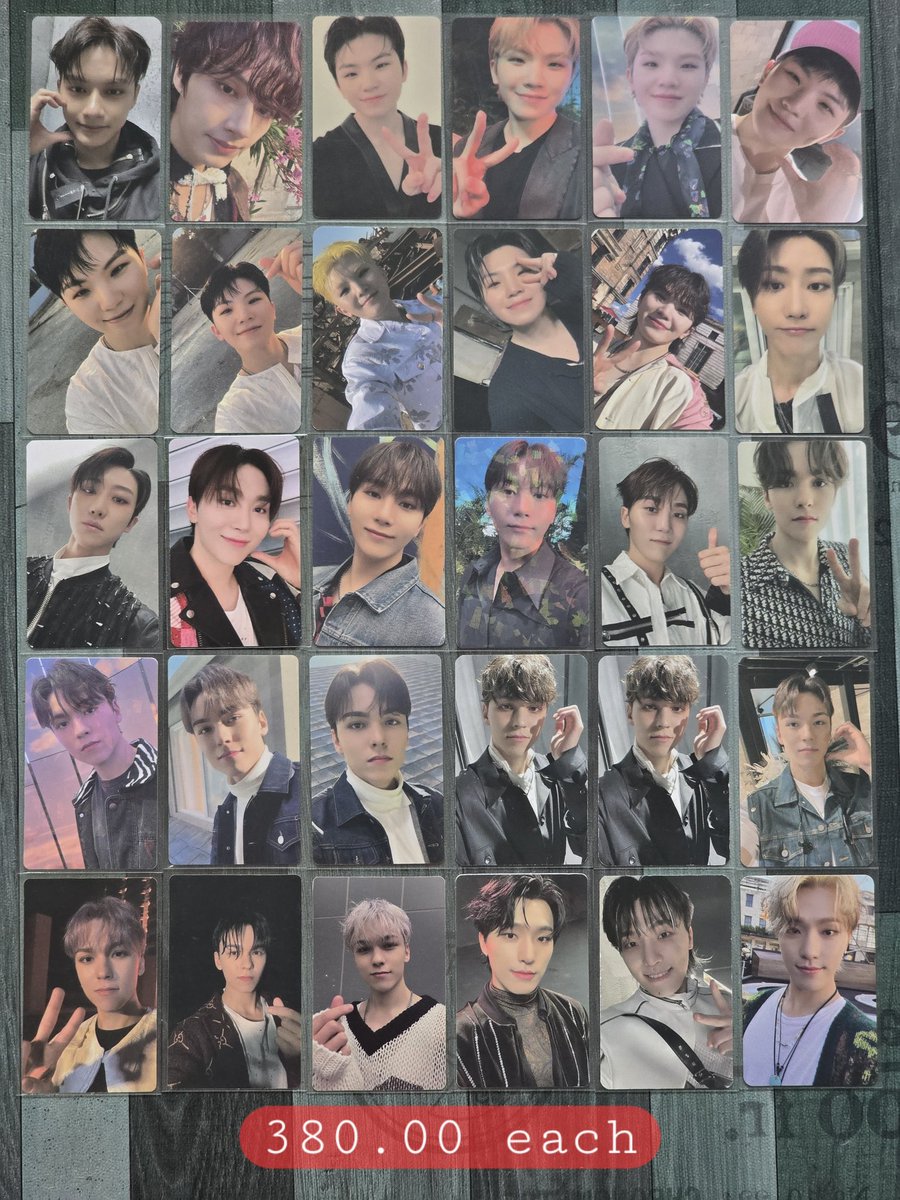 wts | lfb | ph SEVENTEEN ASSORTED LUCKYDRAW PHOTOCARD T. svt pc ld