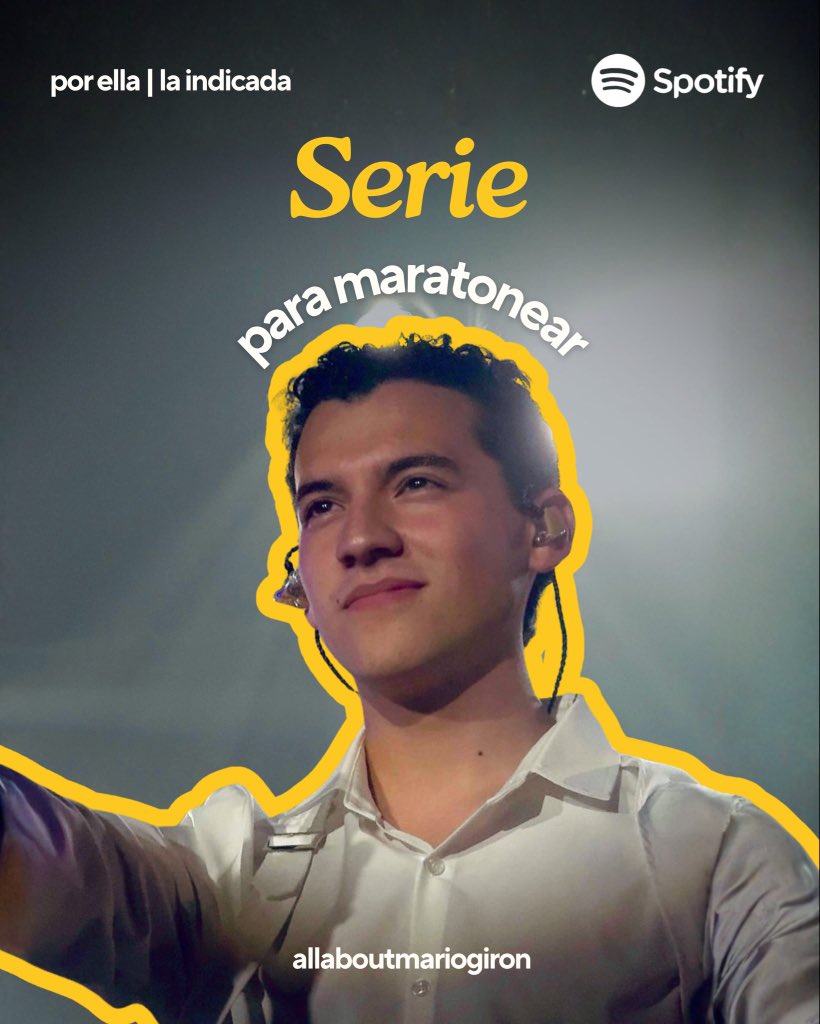 Hilo #9: CADENA DE FAVORITOS📌

Escribe debajo tu recomendación según la categoría. Adjunta captura de “Por Ella” o “La Indicada” y pega el link de la canción 💫

🎧 Playlist:
open.spotify.com/playlist/1Ku8l…

Hemos finalizado la dinámica, muchas gracias por participar!⭐️

#MarioGirón
