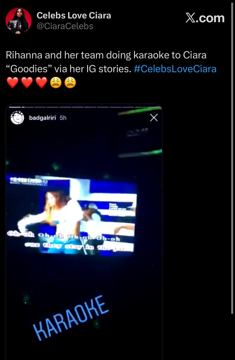 Celebs Love Ciara tweet media