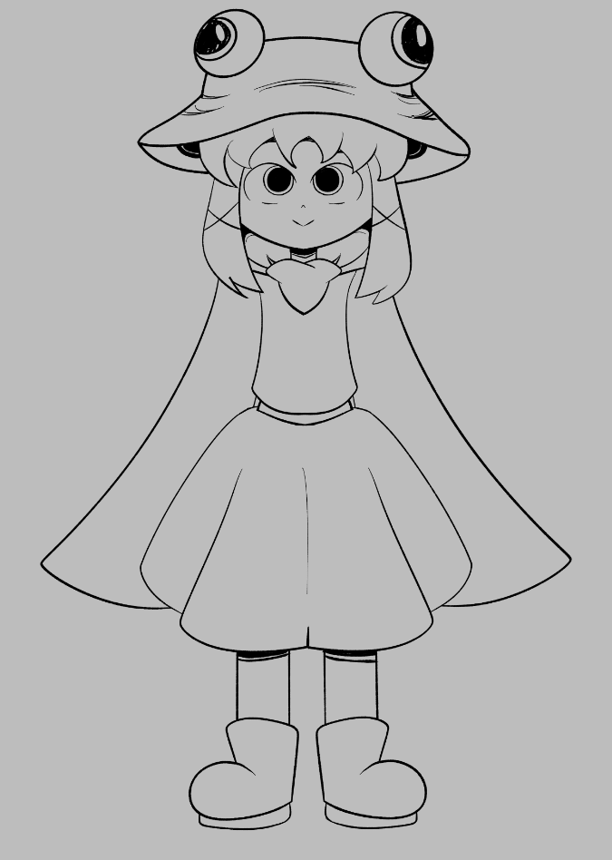 Fanstasticbook's tweet photo. Silly frog #touhou_project https://t.co/wuINCXLd2a