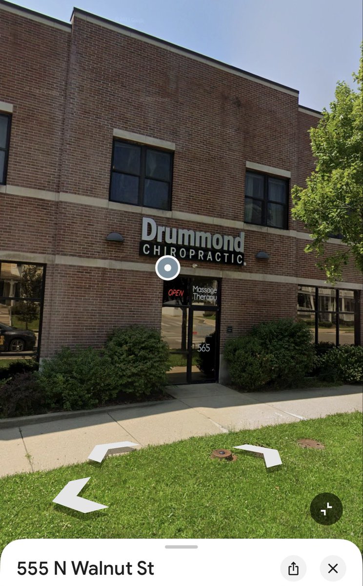 whfolmer's tweet photo. @W_B_Rick @NotJ0NRoth I hope he enjoyed his meal at Drummond Chiropractic. https://t.co/SttQzNqnny