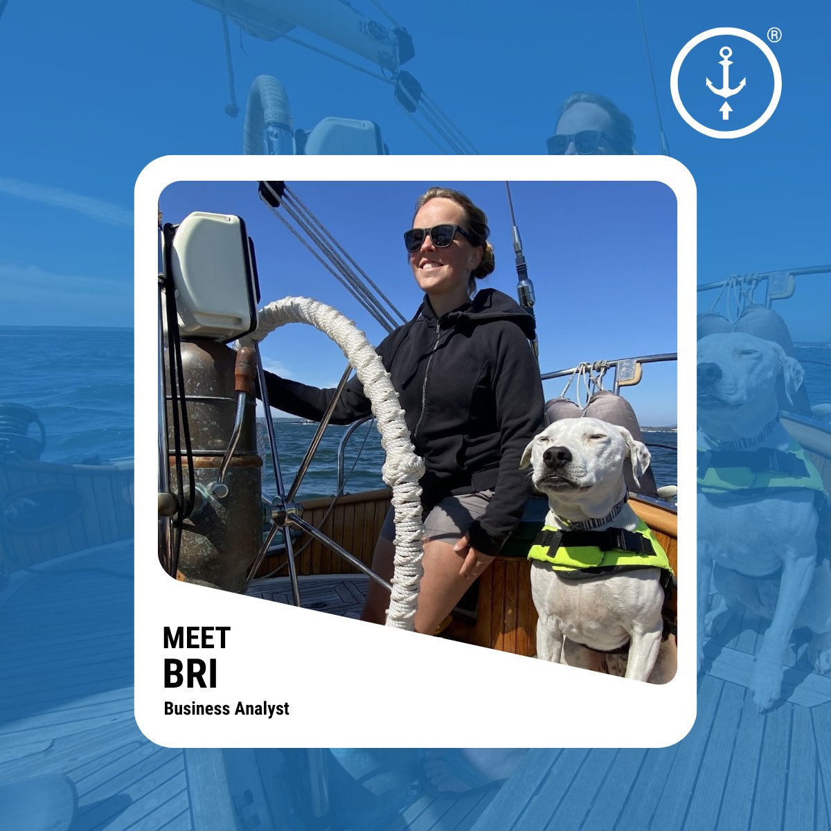 deckhandlogbook's tweet photo. Name &amp; Role: Bri Snell - Business Analyst

Fun fact: I previously lived full time on my 40' sailboat

Your passion: bike touring, ocean swimming, sailing, competitive jigsaw puzzling.

Favourite Coffee/Drink order: dry gin martini with a pickled kelp spear https://t.co/p8JCtSQ9OQ