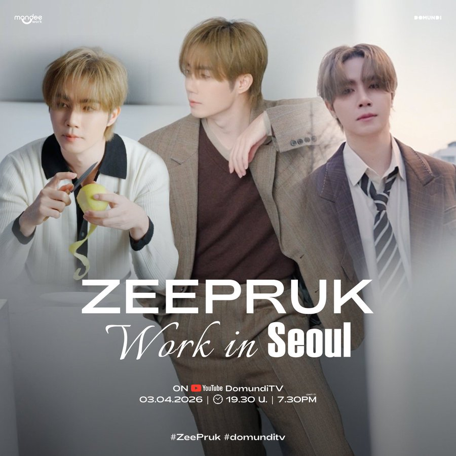 Today we have the behind-the-scenes of our talented Zee Pruk in