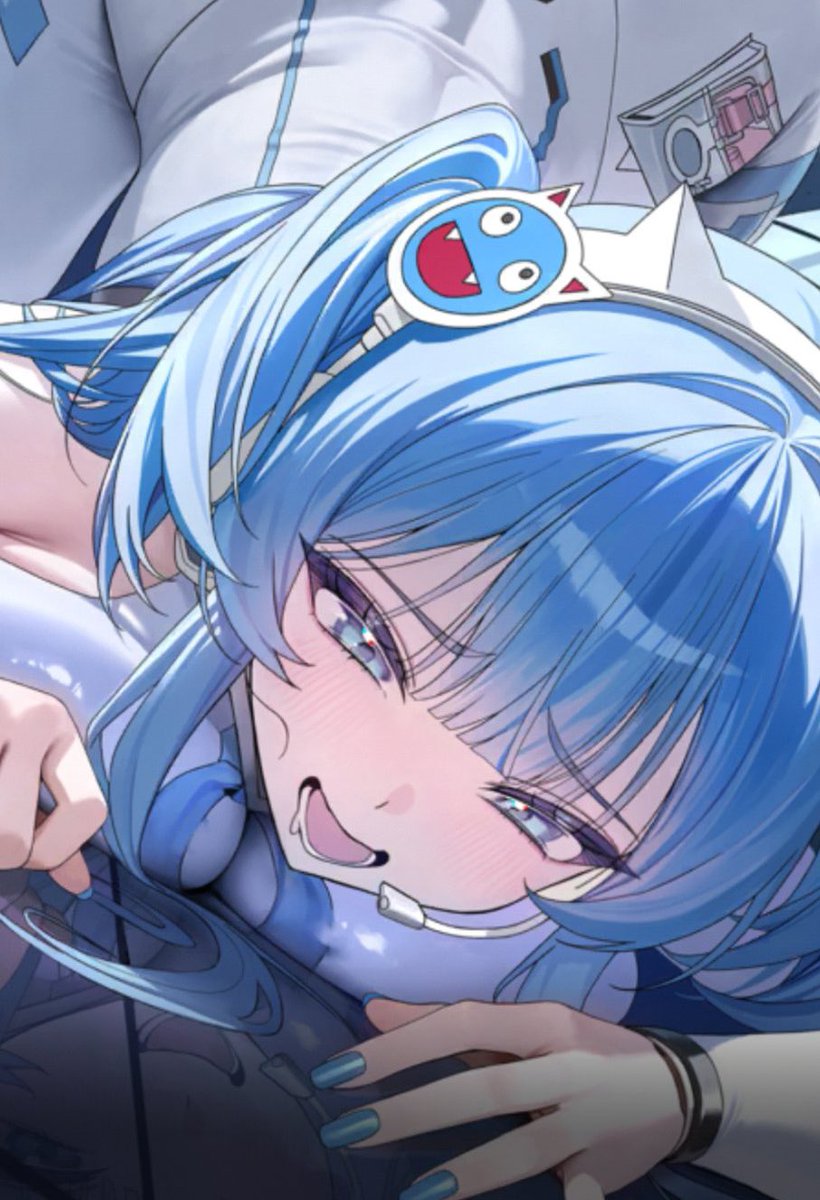 really big fan of this blue nikke girl