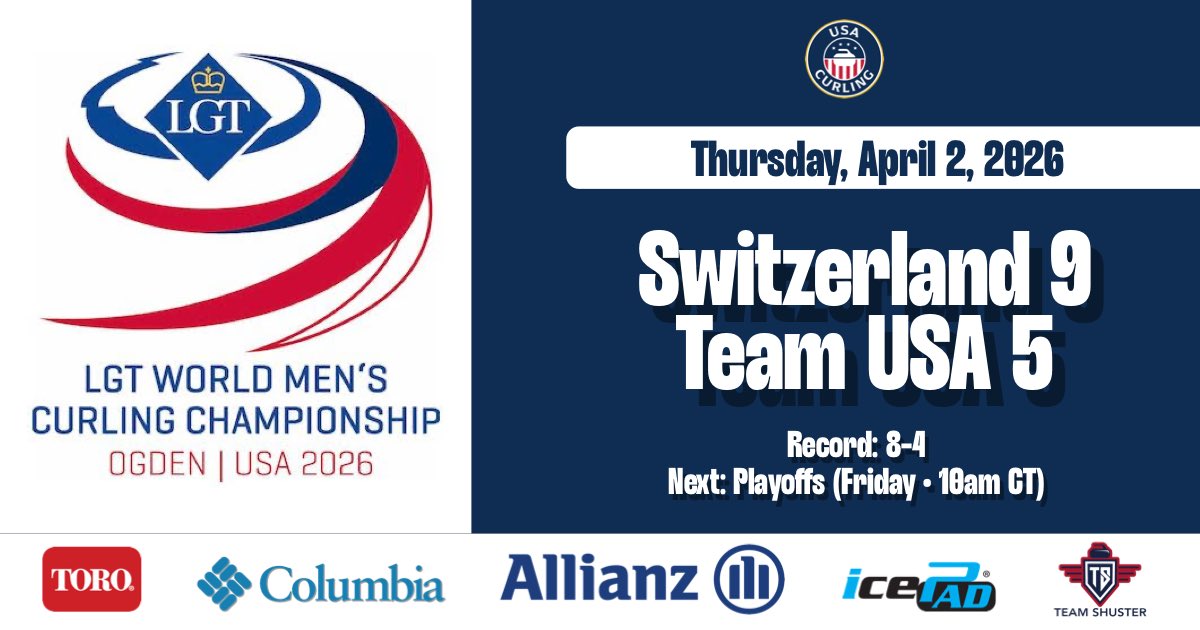 TeamShuster's tweet image. Rematch coming tomorrow in the playoffs. 

#AllianzLife | #WMCC2026 | #TeamUSA