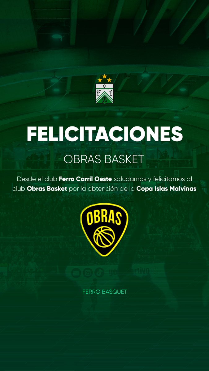 Ferro Carril Oeste Basquet tweet media
