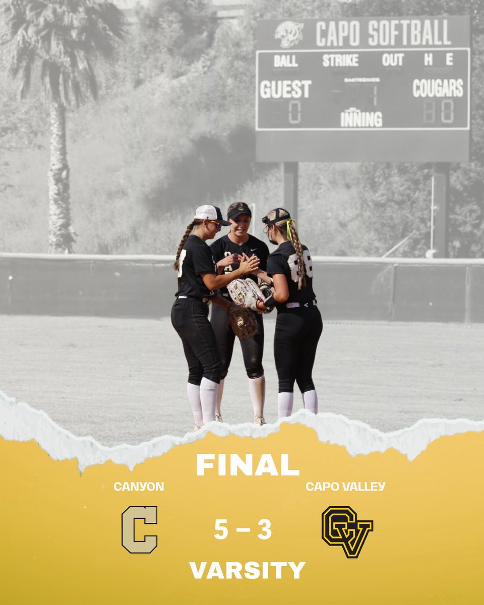 Capo Valley HS Softball tweet media